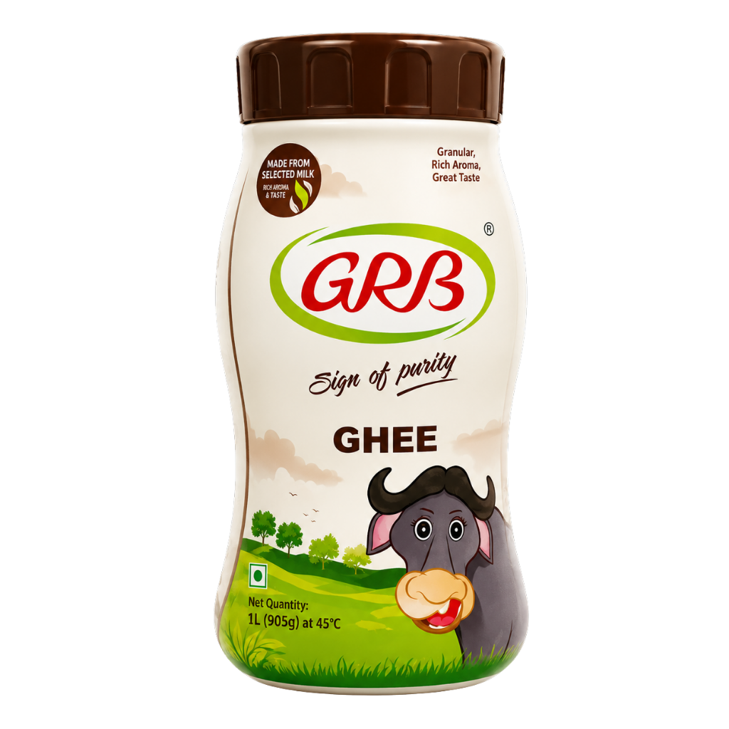GRB Buffalo Ghee 1 ltr buy online USA - 1